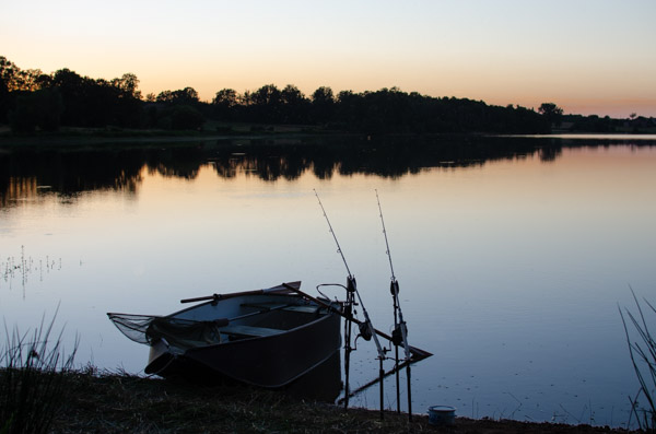 Abendstunde in Frankreich