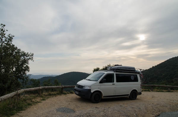Vanlife an der Cote d' Azur