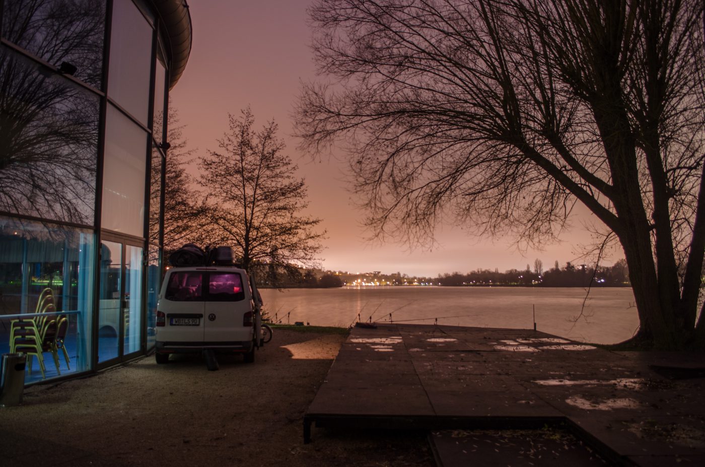 Cityfischen Urbanfischen bei Dijon